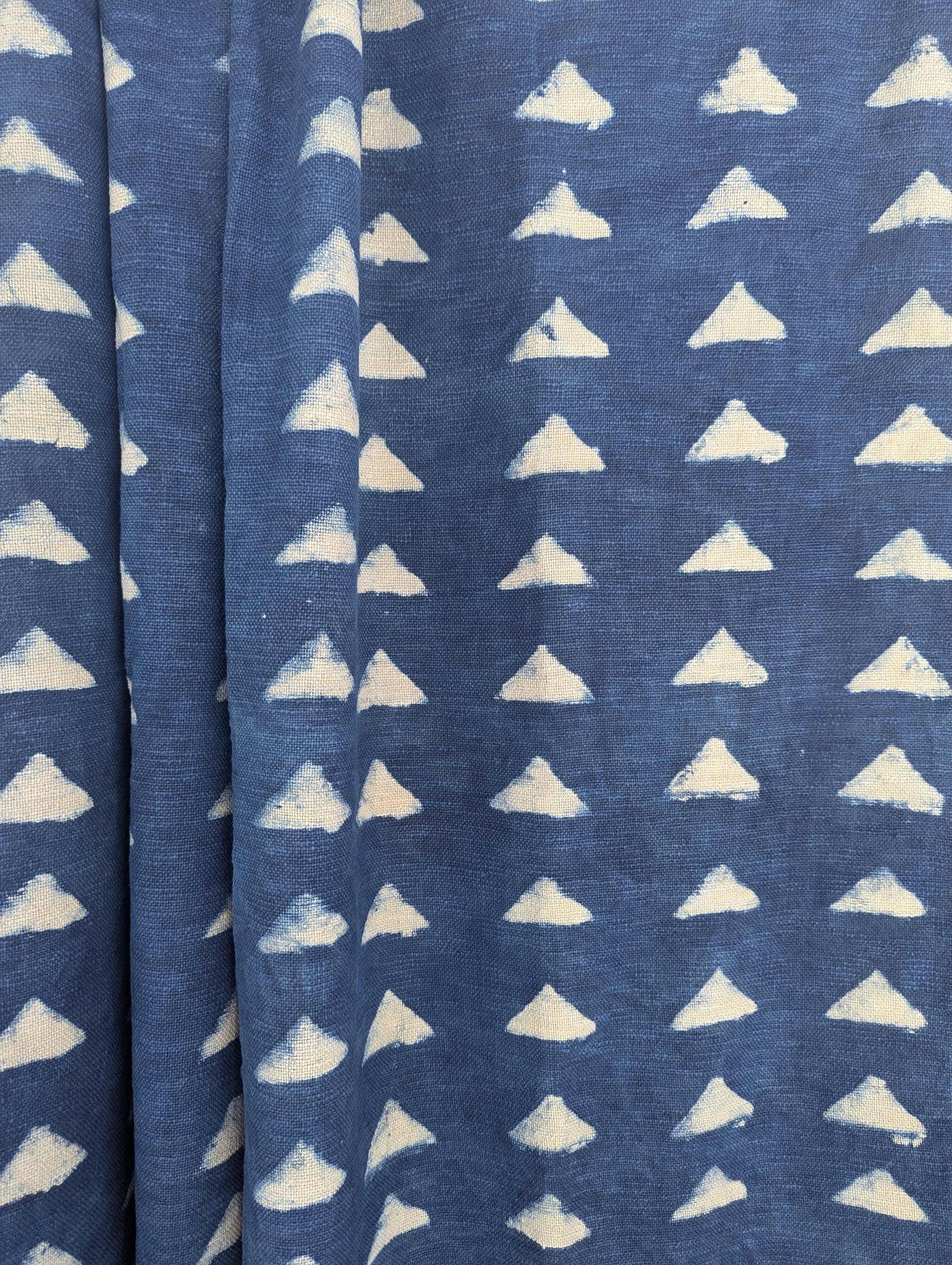 Boho Style Geometric Block Print Throw