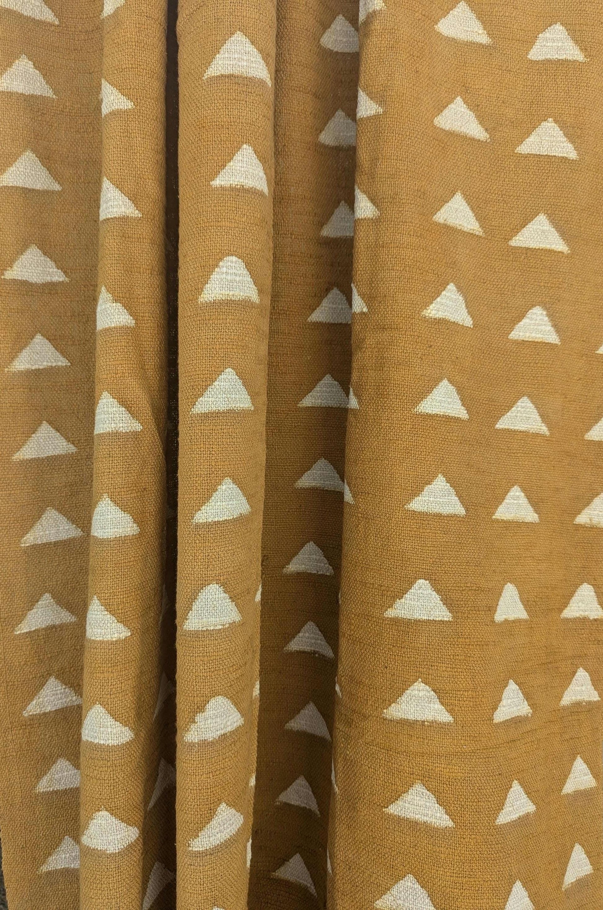 Boho Style Geometric Block Print Throw