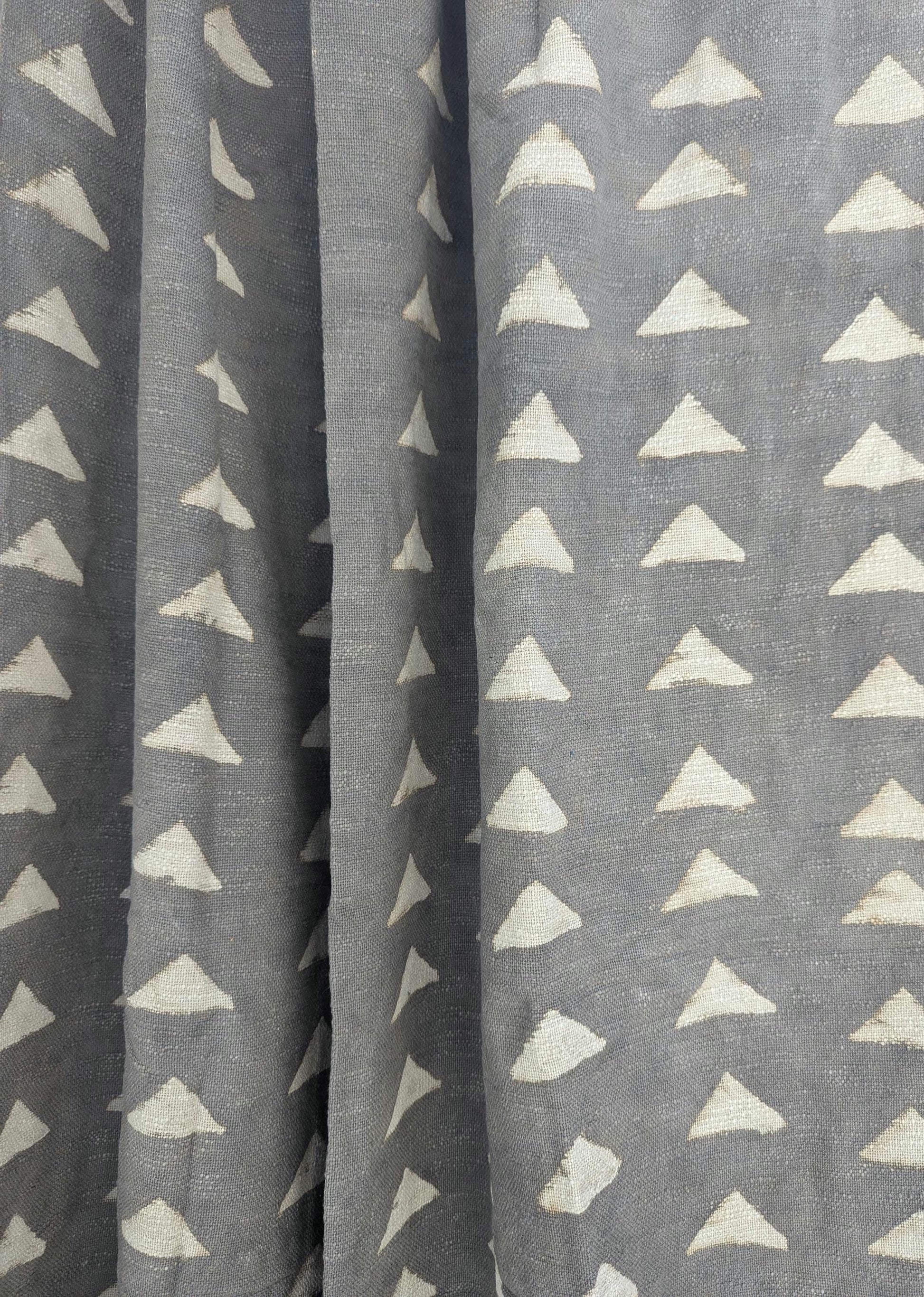 Boho Style Geometric Block Print Throw