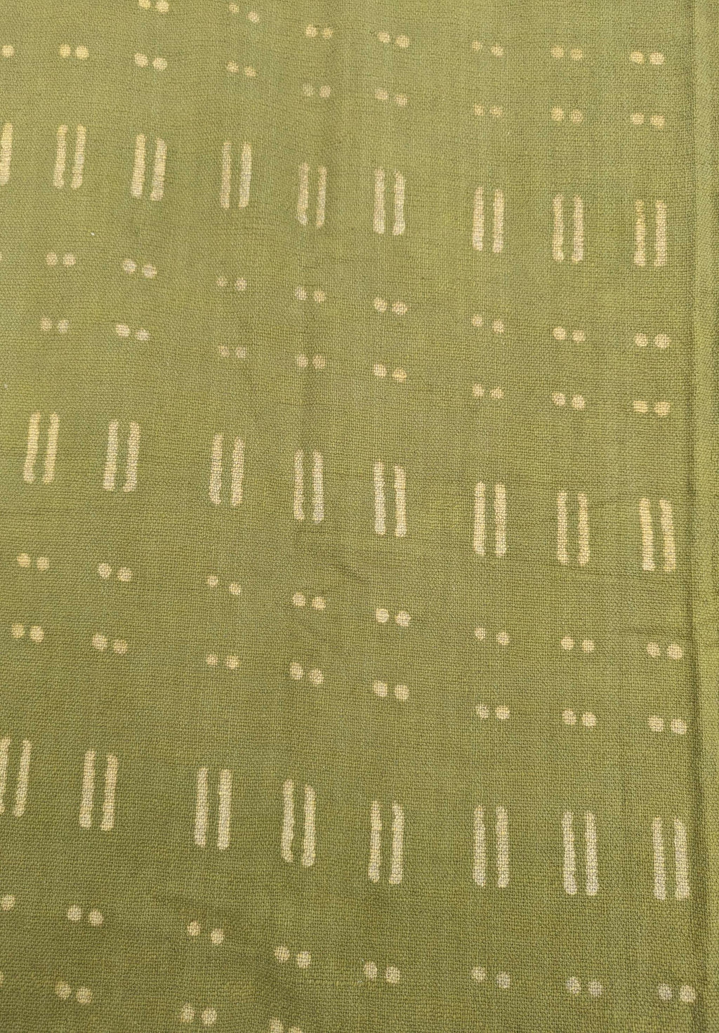 Boho Style Dots and Equals Block Print Throw