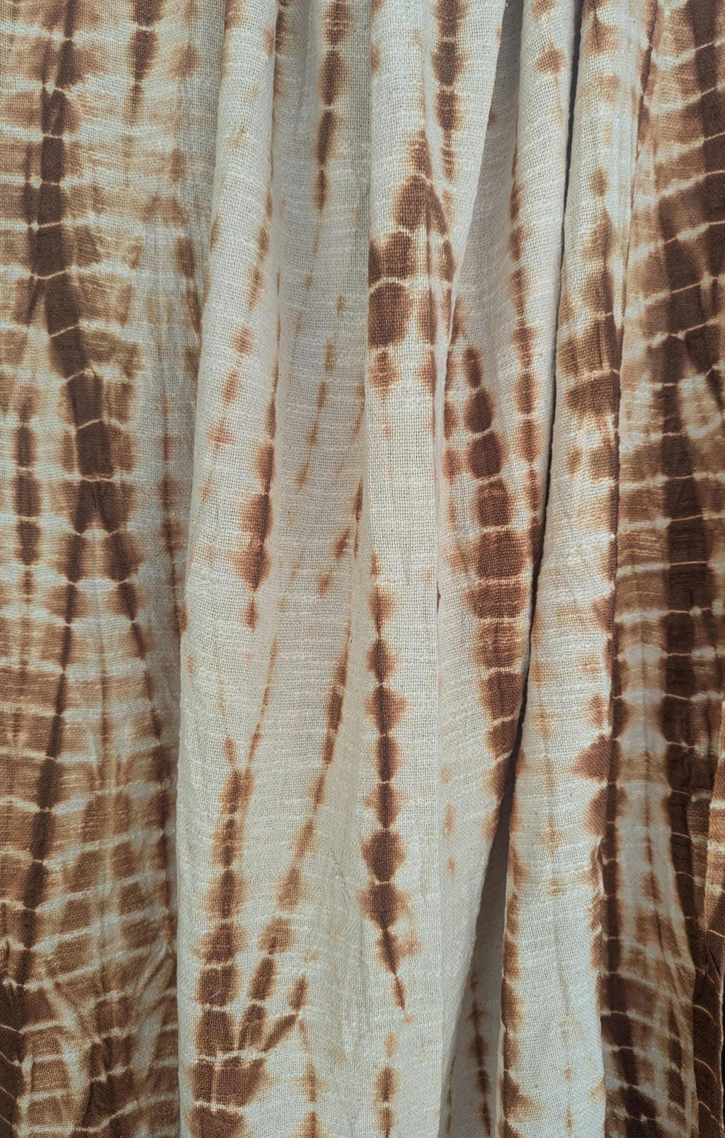 Tie and Dye Mustard Color Throw